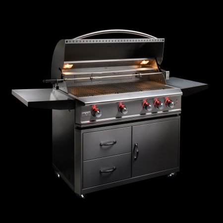 Blaze Professional 44-Inch 4 Burner Built-In Gas Grill With Rear 