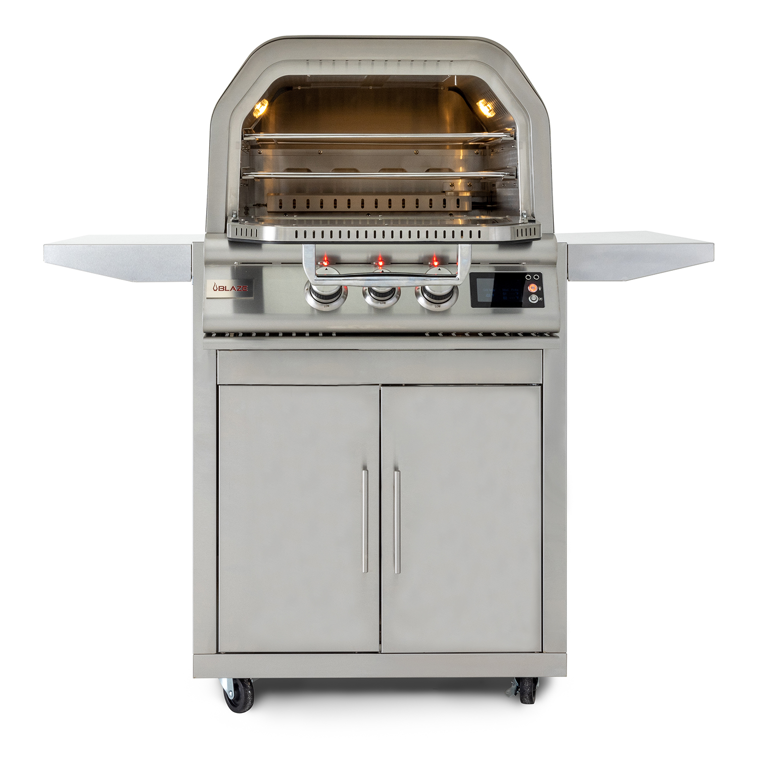 Blaze 26-Inch Gas - Blaze Outdoor Grills Pizza Oven Rotisserie With
